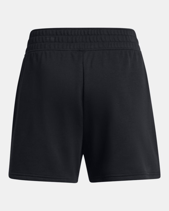 Women's UA Rival Terry Shorts in Black image number 5